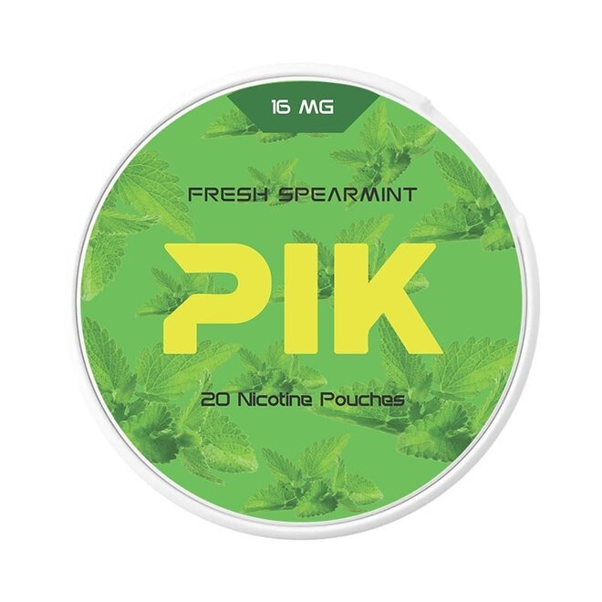 PIK Fresh Spearmint | Nicotinezakjes
