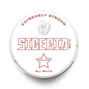 Siberia -80 ?? All White Original Nicotine