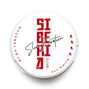Siberia -80 ?? All White Slim Nicotine