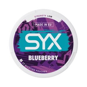 SYX Blueberry Low | Premium Nicotinezakjes