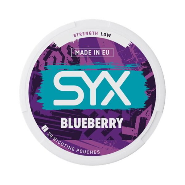 SYX Blueberry Low | Premium Nicotinezakjes