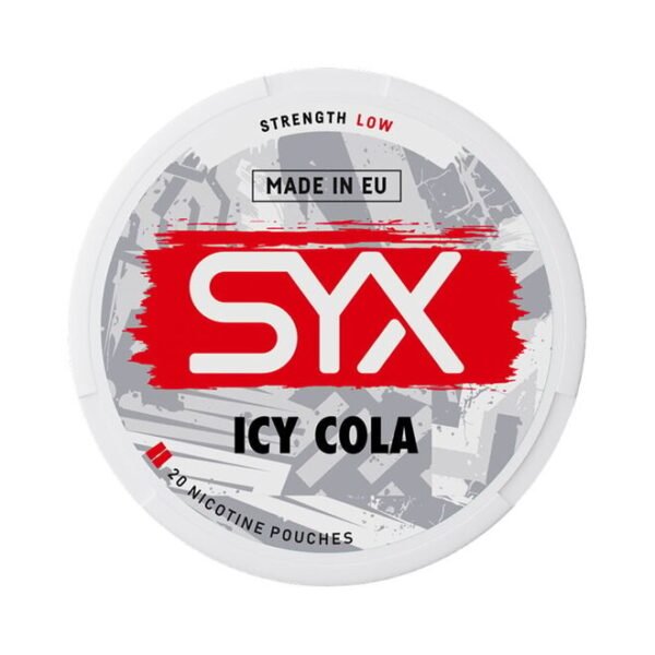SYX Icy Cola Low | Premium Nicotinezakjes