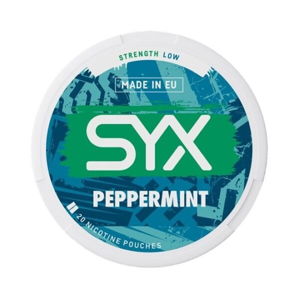 SYX Peppermint Low | Premium Nicotinezakjes