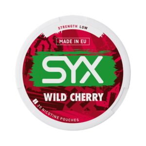 SYX Wild Cherry Low | Premium Nicotinezakjes