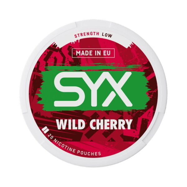 SYX Wild Cherry Low | Premium Nicotinezakjes