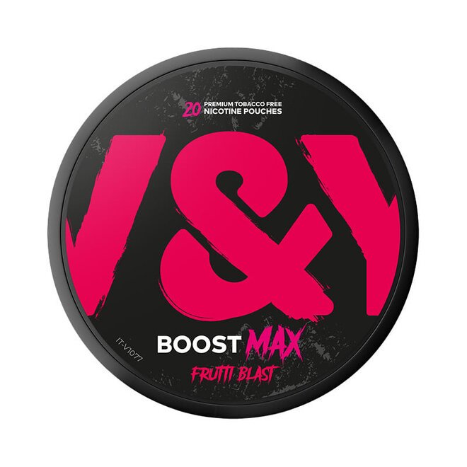 V&YOU Boost Max Frutti Blast | Sterke Nicotinezakjes