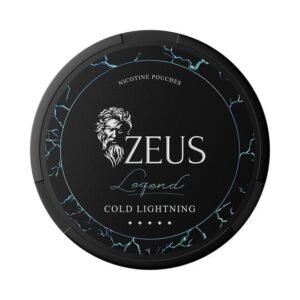 ZEUS LEGEND Cold Lightning ?C Een ijskoude explosie van kracht in elk nicotinezakje