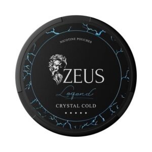 ZEUS LEGEND Crystal Cold ?C Een ijskoude kick in een stijlvol nicotinezakje