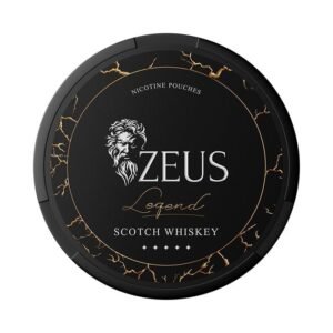 ZEUS LEGEND Scotch Whiskey ?C De rijke, rokerige smaak van whisky in een premium nicotinezakje